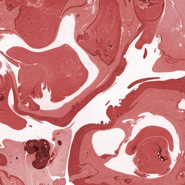 Boya desenli kırmızı mermer arkaplan