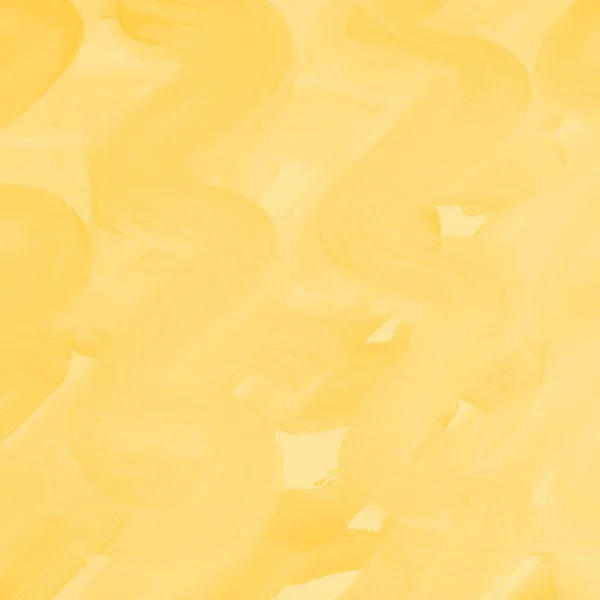 纸背景上的黄色现实水彩纹理 — 图库照片