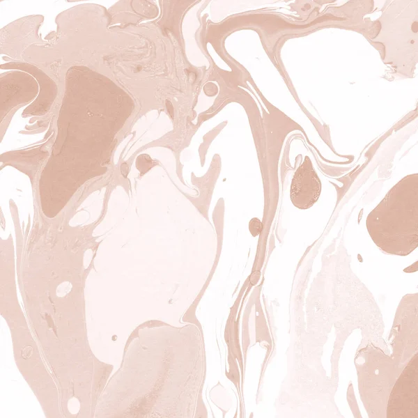 Kağıt üzerinde turuncu mermer mürekkep dokusu. Mermer taş resim.