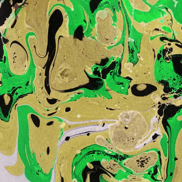 stock image green marble texture, abstract paint wallpaper