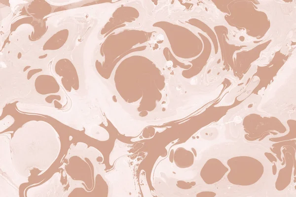 Kağıt üzerinde turuncu mermer mürekkep dokusu. Mermer taş resim.