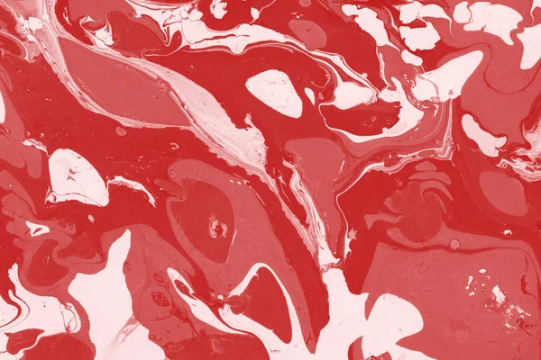 Boya desenli kırmızı mermer arkaplan