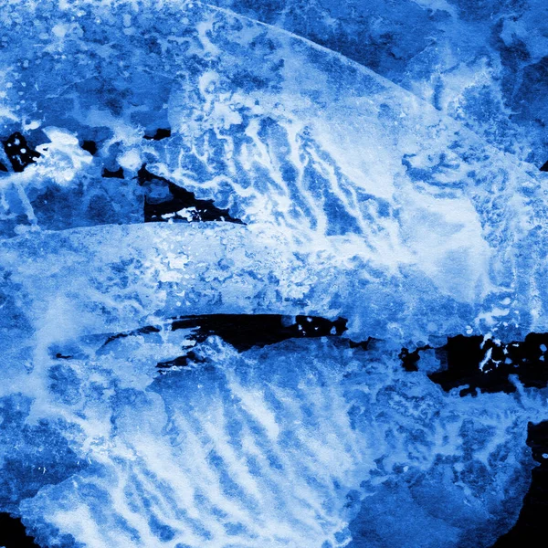 mavi mürekkep deseni lekeler, soyut arkaplan