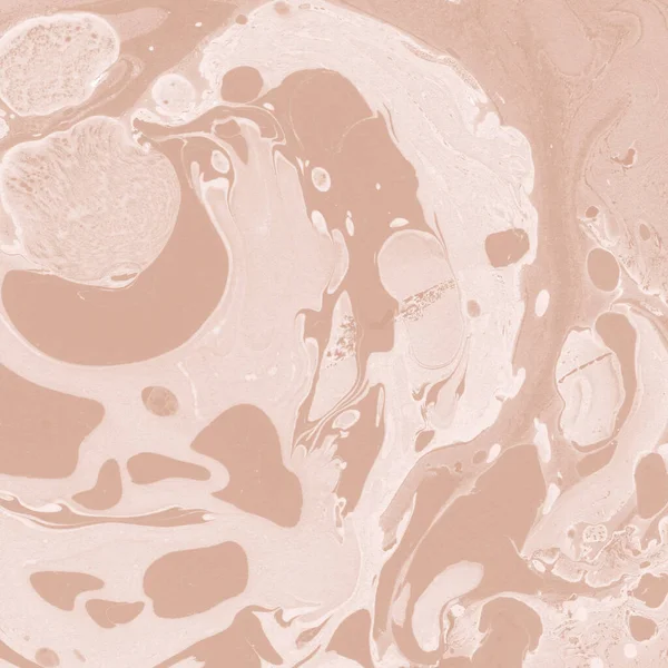 Kağıt üzerinde turuncu mermer mürekkep dokusu. Mermer taş resim.