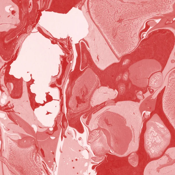 Boya desenli kırmızı mermer arkaplan