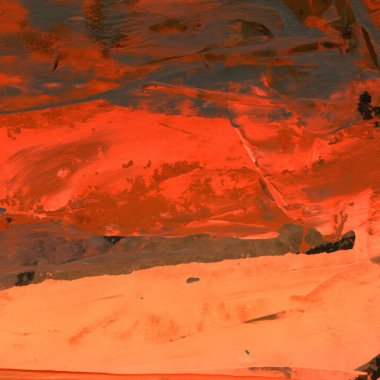 tuval üzerinde soyut suluboya resim