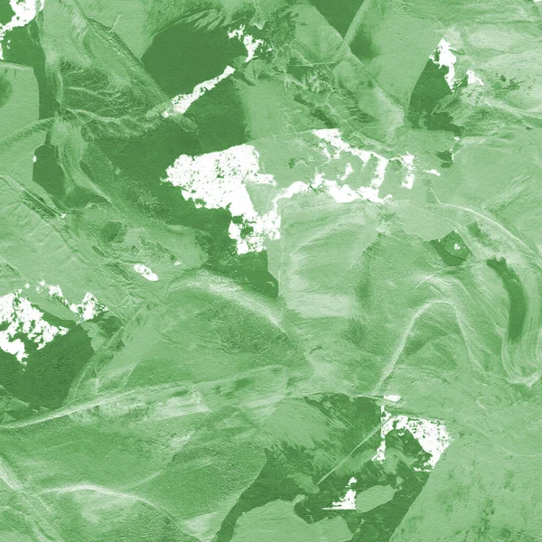 Зелений Акриловий Абстрактний Візерунок Фон — стокове фото
