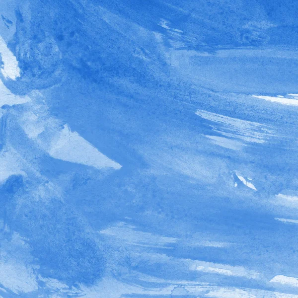 Blau Acryl Abstrakt Muster Hintergrund — Stockfoto