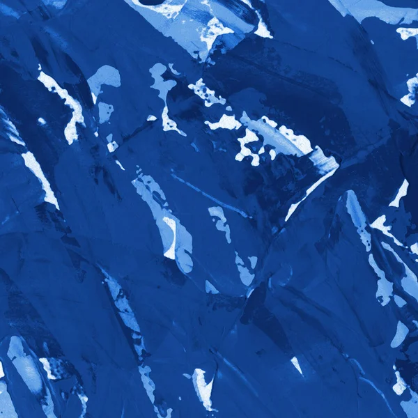 Μπλε Ακρυλικό Αφηρημένο Φόντο Μοτίβο — Φωτογραφία Αρχείου