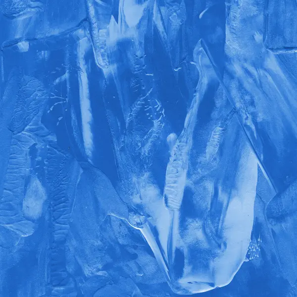 青いアクリル抽象的なパターンの背景 — ストック写真