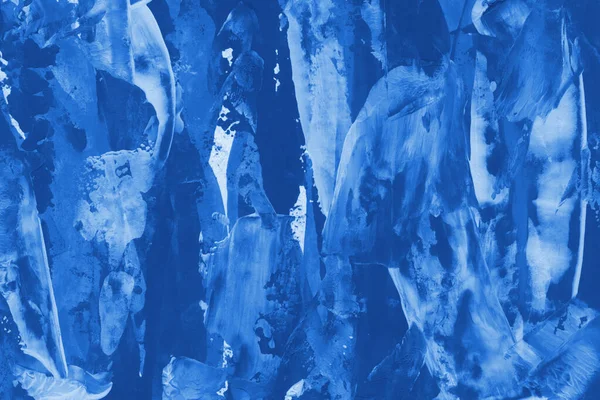 蓝色丙烯酸抽象图案背景 — 图库照片