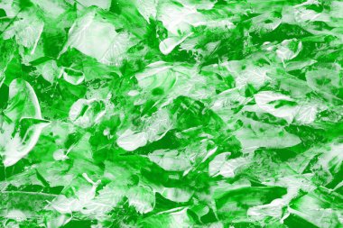 Buz küplerinin yeşil suluboya dokusu