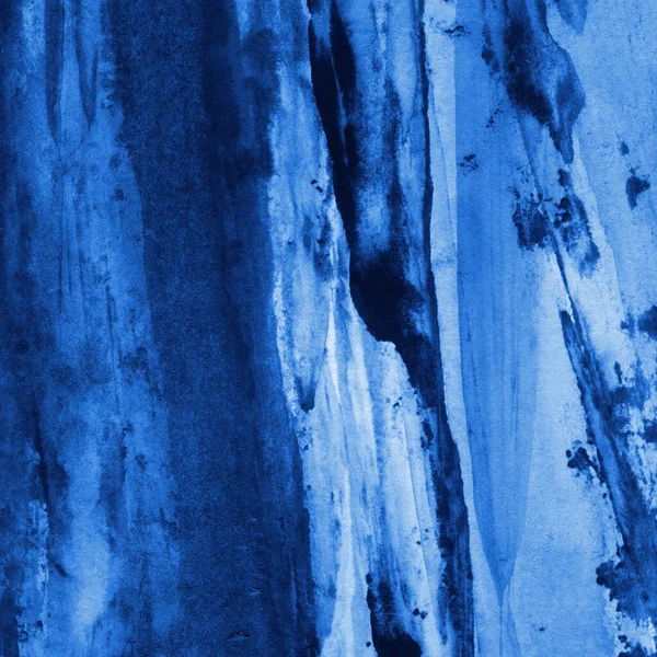 Fondo Patrón Abstracto Acrílico Azul — Foto de Stock