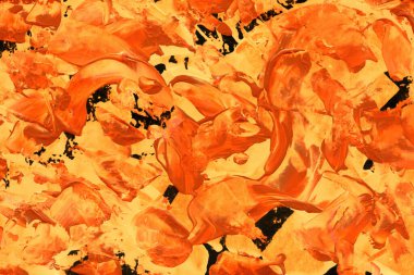 Soyut renkli akrilik doku, tam çerçeve arkaplan