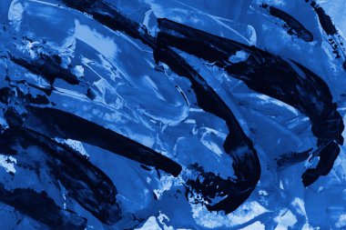 mavi akrilik soyut model arkaplanı