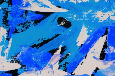 Soyut renkli akrilik doku, tam çerçeve arkaplan