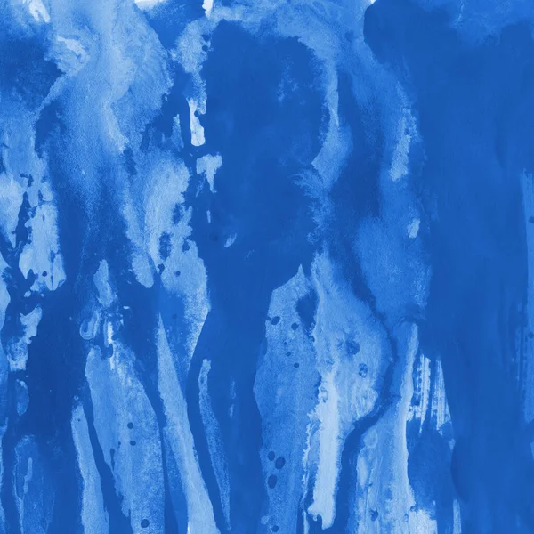 蓝色丙烯酸抽象图案背景 — 图库照片