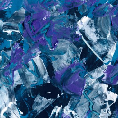 Soyut renkli akrilik doku, tam çerçeve arkaplan