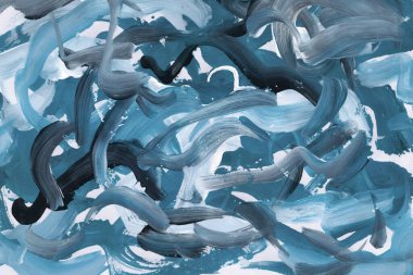 Soyut renkli akrilik doku, tam çerçeve arkaplan