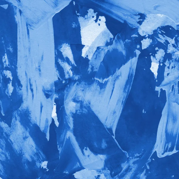 Μπλε Ακρυλικό Αφηρημένο Φόντο Μοτίβο — Φωτογραφία Αρχείου