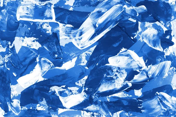 Blue Acrylic Abstract Pattern Background — Stock Photo, Image