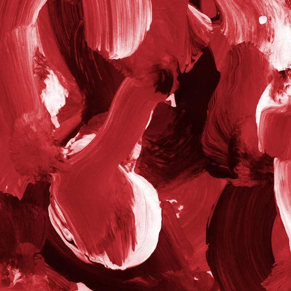 Красный Акриловый Абстрактный Фон — стоковое фото