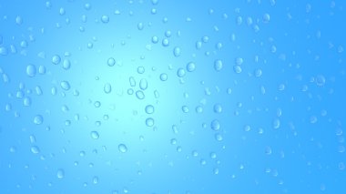 3d Render su damlaları