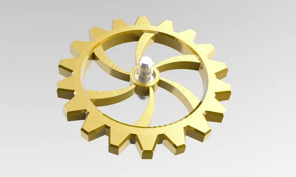 Gears 3D Render — Stock Photo, Image