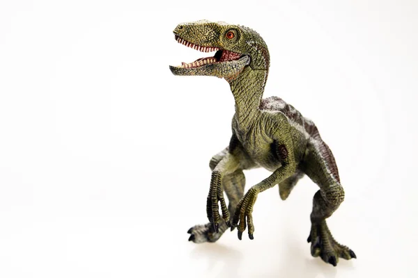 Izolovaný dinosaurus na bílém pozadí — Stock fotografie