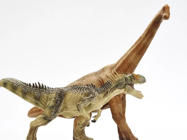 Izolované dinosaurus v bílém pozadí — Stock fotografie