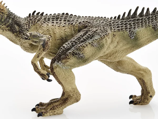 Dinossauro isolado em fundo branco — Fotografia de Stock