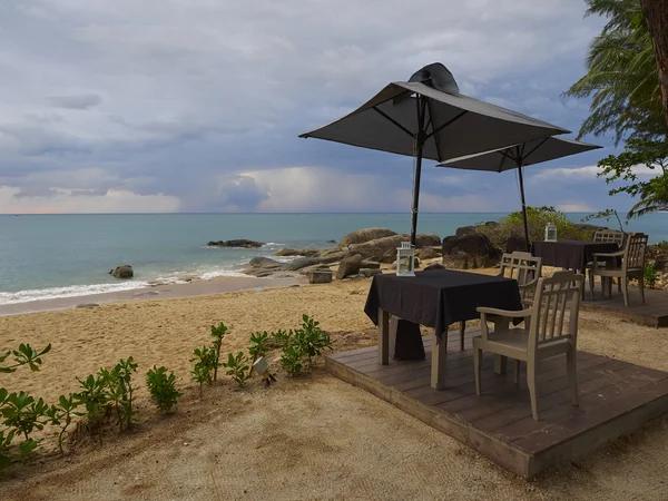 Beach chairs — Stock Photo, Image