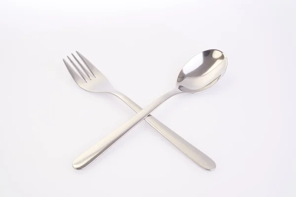 Fork and spoon — Stock Photo, Image