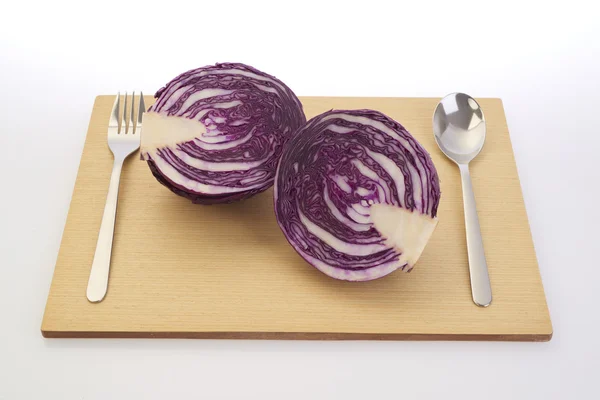 Purple cabbage — Stock Photo, Image