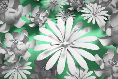 Güzel moda doğa arka plan çiçek