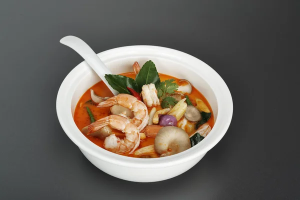 Tom yum kung — Fotografia de Stock