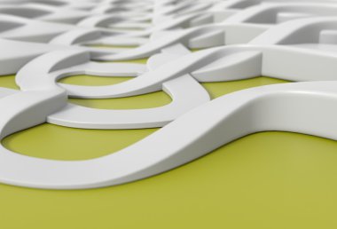 Semboller grafik. 3D render fotoğraf