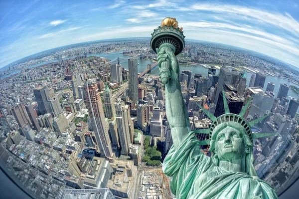 ニューヨークの自由の女神 — ストック写真