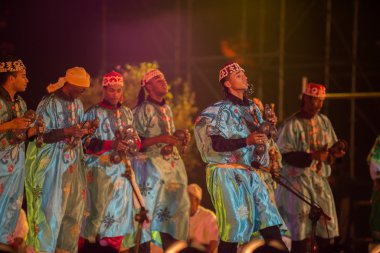 Marrakesh, Afrika kültürünün Maroc - 23 Haziran 2012 - Festivali