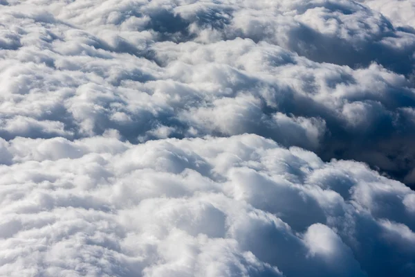 하늘 비행기 구름 — 스톡 사진