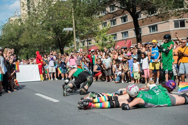 Montreal, kanada - 18. august 2013 - gay pride parade — Stockfoto