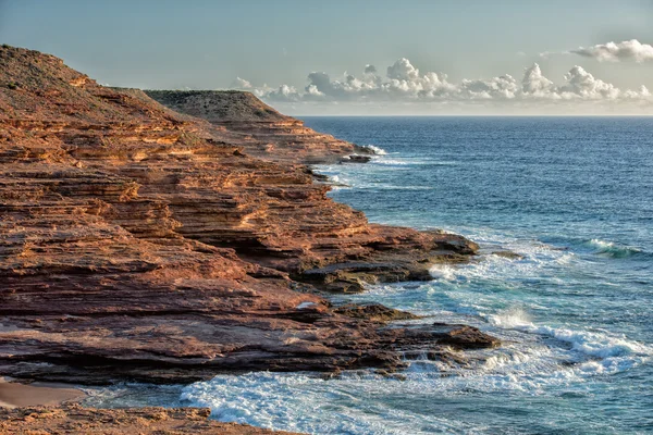 Kalbarri Batavia sahil uçurumlarda okyanus — Stok fotoğraf