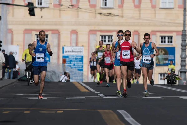 GENOA, ITALY - APRIL, 24 2016 - Annual non competitive marathon — Stock Photo, Image