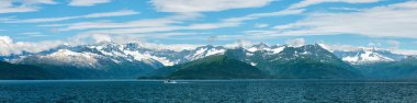 Alaska Prince William Sound landscape clipart