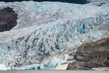 Mendenhall Buzulu manzaralı panorama
