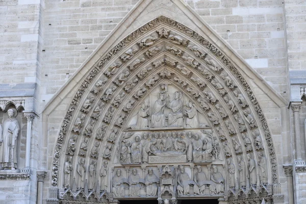 Notre dame cephe heykel Detay