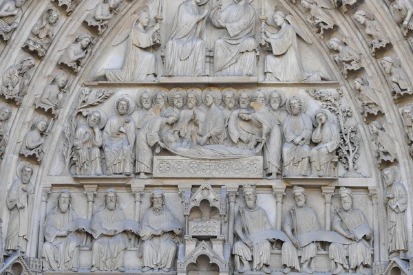 Notre dame cephe heykel Detay