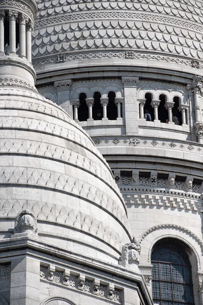 Montmartre Paris dome domkyrka detalj — Stockfoto