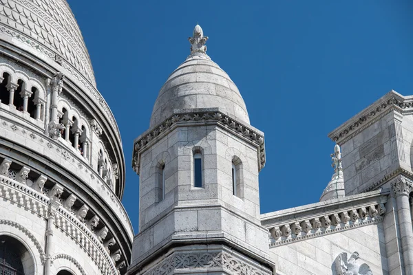 Montmartre Paris dome cathedral detail — Stock Photo, Image