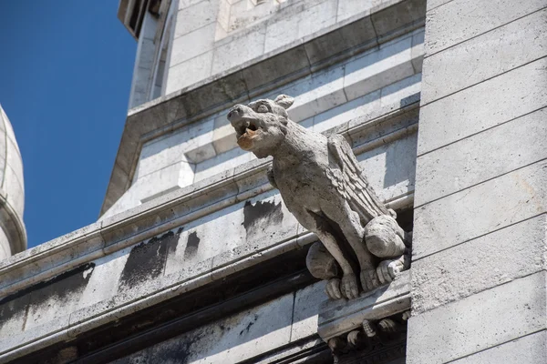 Montmartre Paris dome cathedral detail — Stock Photo, Image